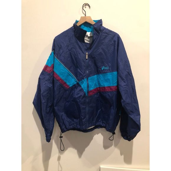 asics windbreaker vintage